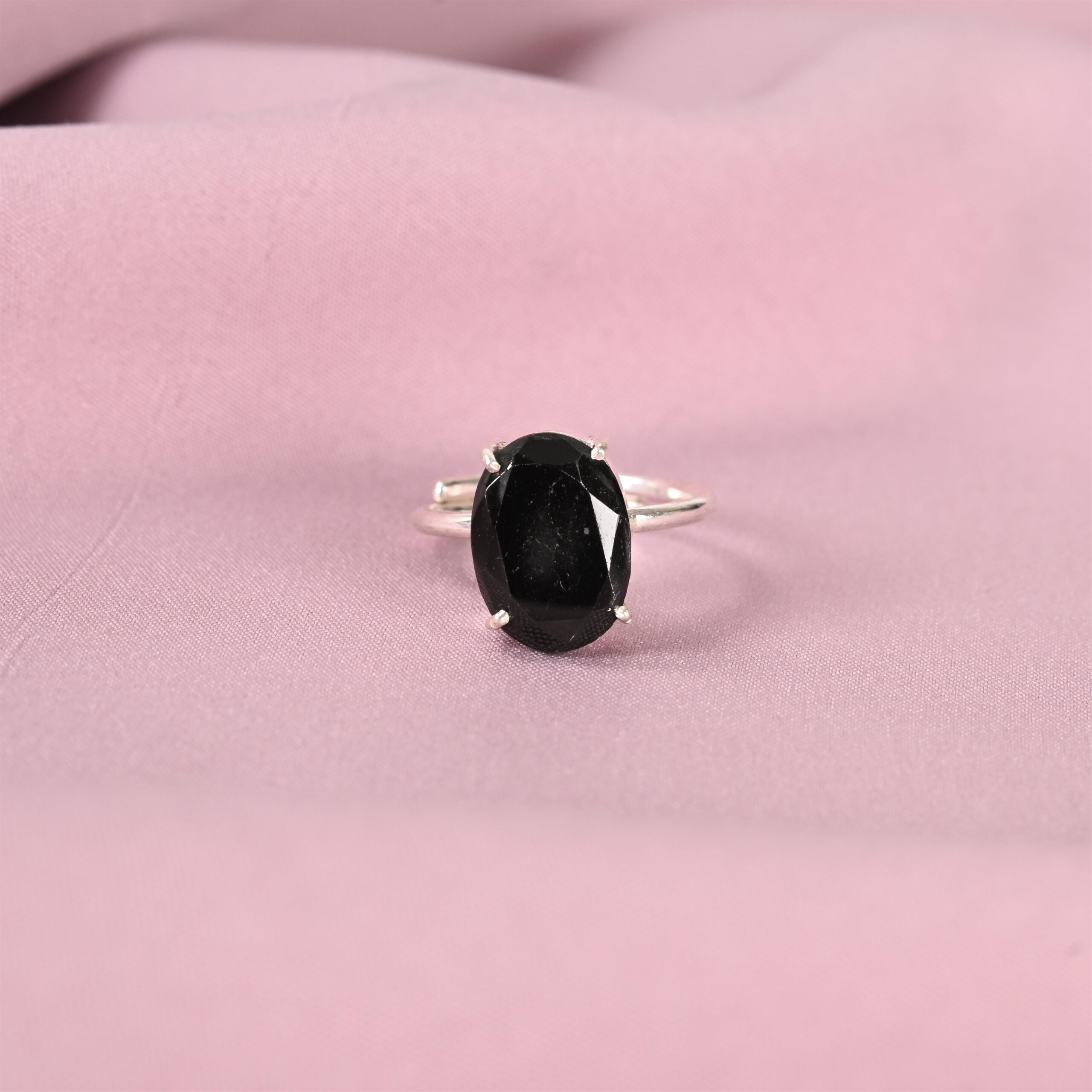 Black Tourmaline Ring